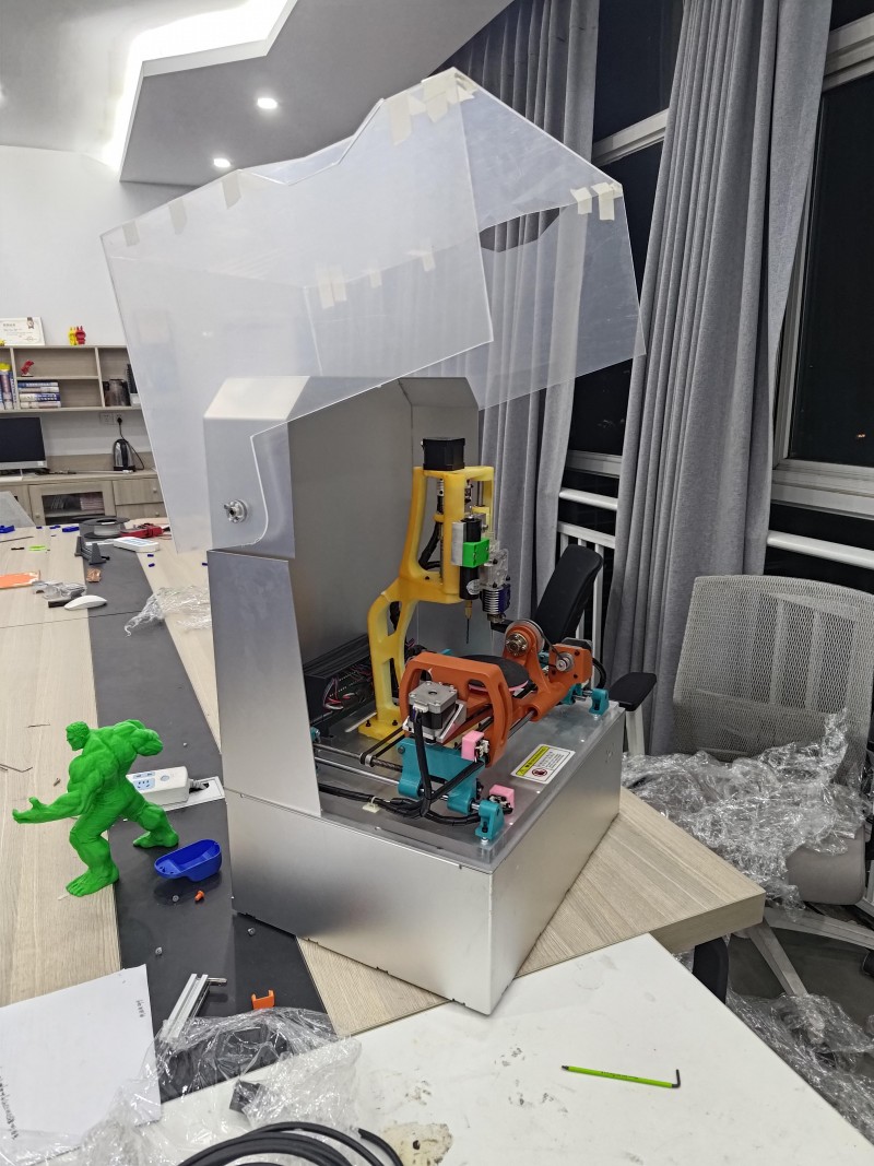 五轴增减一体3D打印机：宁职大学子重塑高端制造的未来